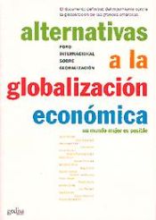 Portada de Alternativas a la globalización económica