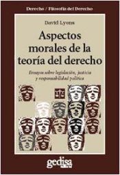 Portada de Aspectos morales de la teoria juridica