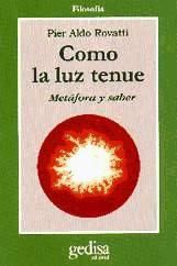 Portada de Como la luz tenue