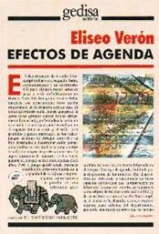 Portada de Efectos de agenda