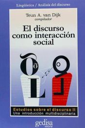 Portada de El discurso como interacción social