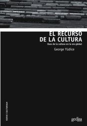 Portada de El recurso de la cultura