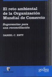 Portada de El reto ambiental de la organización mundial