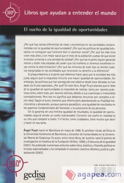 El sue&ntilde;o de la igualdad de oportunidades