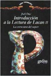 Portada de Introducción a la lectura de Lacan II