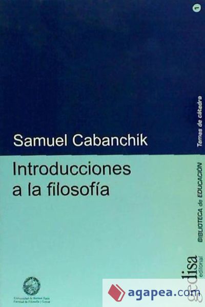 Introducciones a la filosofia