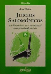 Portada de Juicios salomónicos