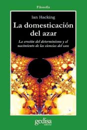 Portada de La domesticación del azar