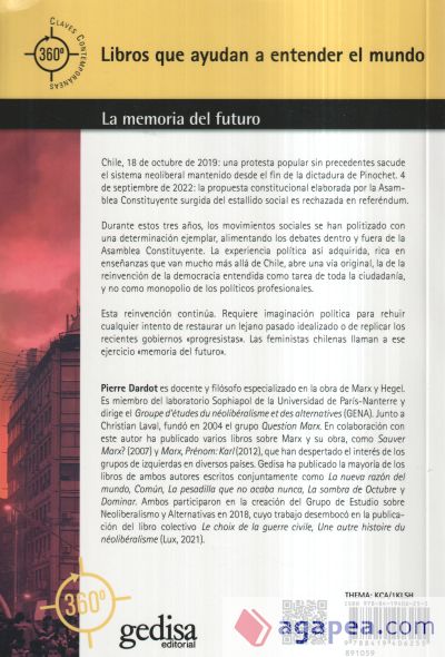 La memoria del futuro