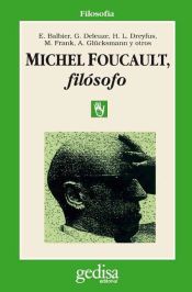 Portada de Michel Foucault, filósofo