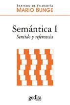 Portada de Semántica I. Sentido y referencia (Ebook)