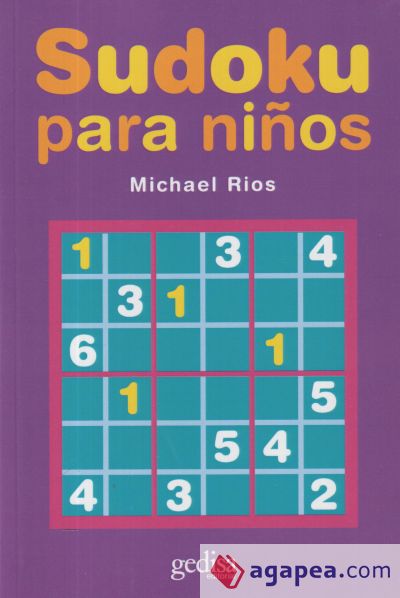 Salón oferta En segundo lugar SUDOKU PARA NIÑOS - MICHAEL RIOS - 9788497841146