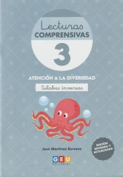 Portada de LECTURAS COMPRENSIVAS 3 SILABAS INVERSAS 4ºED