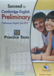 Portada de SUCCEED IN CAMBRIDGE PET 10 PRACTICE TESTS SELFSTUDY