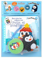 Portada de DESCUBRE LOS COLORES CON POLLY, EL PINGUINO ("COMBA&yen;EROS")