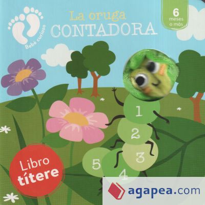 ORUGA CONTADORA.(LIBROS TITERE)