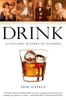 Portada de Drink: A Cultural History of Alcohol