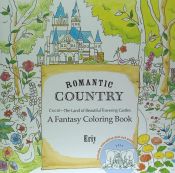Portada de Romantic Country: A Fantasy Coloring Book