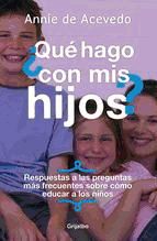 Portada de ¿Que hago con mis hijos? (Ebook)