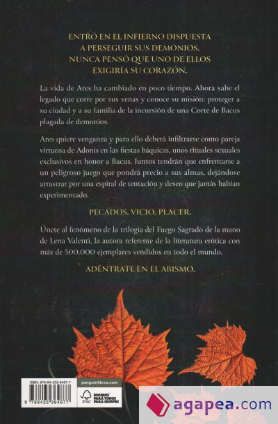 Marcada por las llamas (Trilogía del Fuego Sagrado 2)