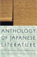 Portada de Anthology of Japanese Literature: From the Earliest Era to the Mid-Nineteenth Century