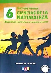 Portada de CIENCIAS DE LA NATURALEZA 6º PRIMARIA . Adaptación curricular