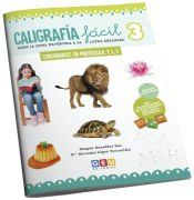 Portada de Caligrafia facil:consonantes en mayuscula t, l, f