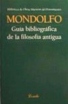 GUIA BIBLIOGRAFICA FILOSOFIA