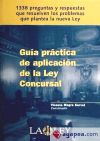 GUIA PRACTICA DE APLICACION DE LA LEY CONCURSAL