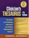 Portada de Clinician's Thesaurus: The Guide to Conducting Interviews and Writing Psychological Reports