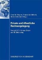 Portada de Private und öffentliche Rechnungslegung