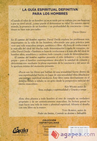 El Camino del Hombre Superior - David Deida - Resumen del Libro 