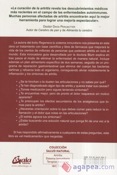 La curación de la artritis