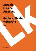 Portada de Galán, valiente y discreto (Ebook)