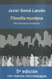 Portada de Filosofía mundana- edición ampliada