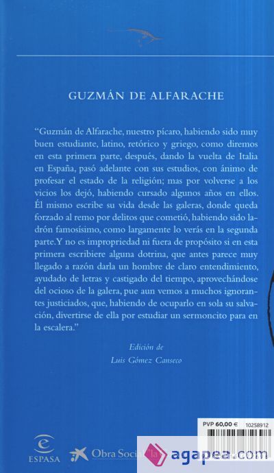 Guzmán de Alfarache Guzmán de Alfarache