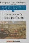 Portada de La economía como profesión. Vol. VIII