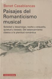 Portada de Paisajes del Romanticismo Musical