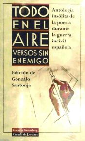 Portada de Todo en el aire. Versos sin enemigo