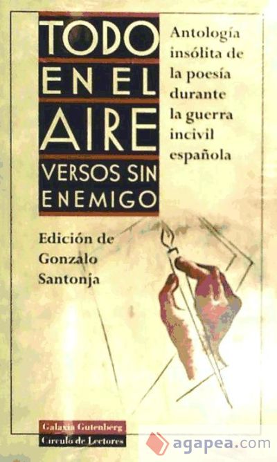 Todo en el aire. Versos sin enemigo