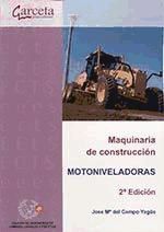 Portada de Maquinaria de construcción. Motoniveladoras