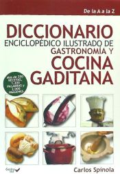 Portada de Diccionario enciclopédico ilustrado de gastronomía y cocina gaditana