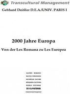 Portada de 2000 JAHRE EUROPA (Ebook)