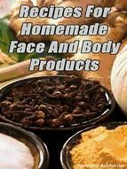 Portada de Recipes For Homemade Face And Body Products (Ebook)