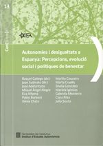 Portada de Autonomies i desigualtats a Espanya: Percepcions