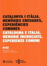 Portada de Catalunya i Itàlia. Memòries creuades, experiències comunes