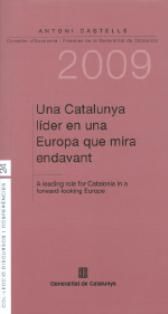 Portada de Catalunya líder en una Europa que mira endavant. A leading role for Catalonia in a forward-looking Europe/Una