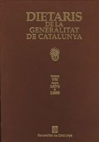 Portada de Dietaris de la Generalitat de Catalunya. Anys 1674 a 1689. Vol. VIII (edició en pell i numerada)