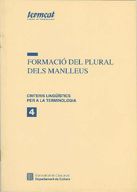 Portada de Formació del plural dels manlleus