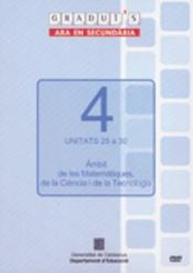 Portada de Graduï's. Ara en secundària. Àmbit de les matemàtiques, de la ciència i de la tecnologia, unitats 25 a 30 (DVD)